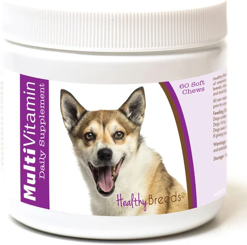 Vista 96 de Healthy Breeds Affenpinscher - Masticables blandos multivitamínicos, 60