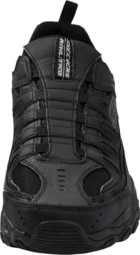 Vista 2 de Skechers Afterburn - Tenis deportivos de entrenamiento con espuma viscoelástica para hombre Strike On
