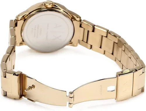 Vista 5 de Armani Exchange - Reloj de vestir de cuarzo de acero inoxidable para mujer