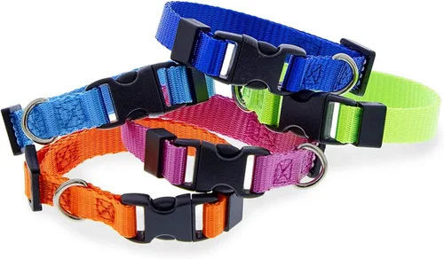 Vista 5 de Okuna Outpost Collares para cachorros, hebilla de liberación rápida, collar de identificación ajustable con código de color, 6.5-10 pulgadas
