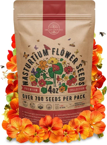 Vista 12 de Paquete de semillas de caléndula 1 oz - Más de 3,250 semillas de caléndula criollas sin OMG para plantar en jardinería interior y exterior, semillas