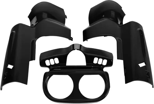 Vista 6 de TCT-MOTORPARTS Carcasa de instrumentos ABS negro brillante para Harley Road Glide Limited FLTR FLTRX FLTRXS FLTRXSE y FLTRU 2015-2023