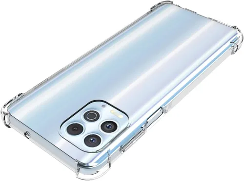 Vista 4 de USTIYA Funda para Motorola G100 Clear TPU Moto G100 Cuatro Esquinas Cubierta Protectora Transparente Suave Funda