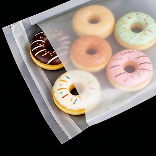 Vista 6 de Bolsas de galletas de papel de 5 x 7 pulgadas para recuerdos de fiesta