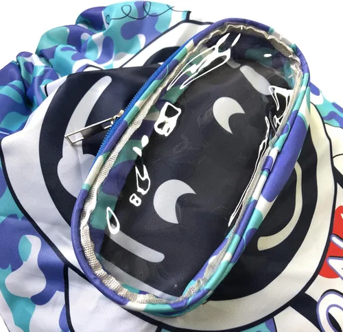 Vista 7 de DANUC Bolsa de natación para niños, mochila de playa, bolsas de yoga, impermeable, mochila deportiva para gimnasio, C6, Anime de dibujos animados