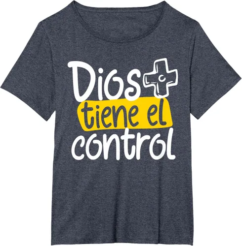 Vista 54 de Regalo Cristiano En Español Christian Spanish Dios Tiene Con Camiseta, Negro