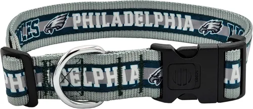 Vista 15 de Collar para mascotas Pets First con licencia NFL Arizona Cardinals, pequeño - Collar para perros resistente, fuerte y duradero. Disponible en 31