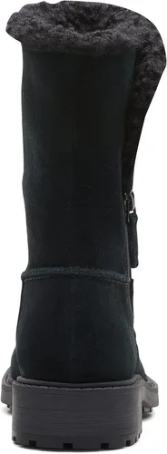 Vista 3 de Clarks Botas de media pantorrilla con cremallera de ópalo para mujer