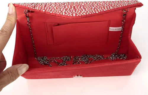 Vista 4 de Nodykka Monederos y bolsos de mano de noche, bolsos cruzados clásicos para boda, fiesta, bolso de hombro para mujer