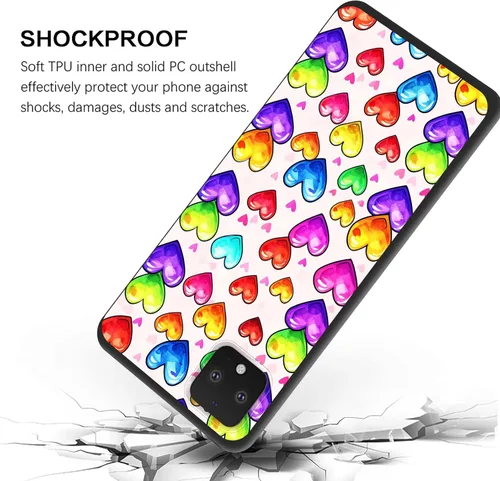 Vista 477 de Funda delgada para Google Pixel 4 XL, funda delgada de silicona de TPU suave a prueba de golpes para Google Pixel 4 XL, astronauta Galaxy