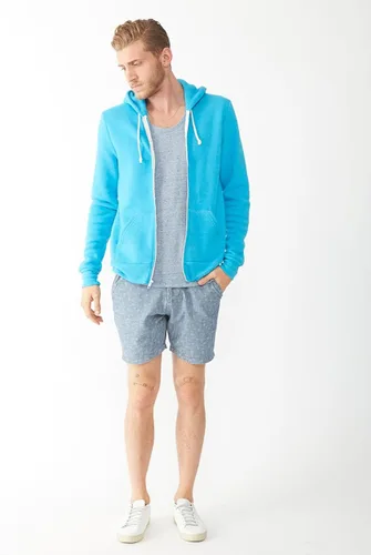 Vista 4 de Alternative Rocky sudadera con capucha y cierre para hombre