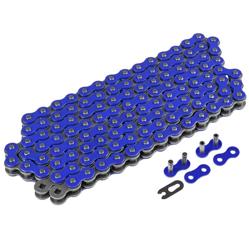 Vista 6 de Caltric Cadena de transmisión azul compatible con Yamaha Raptor 350 Yfm350R 2004 2005 2006 2007 2008 2009 2010-2013