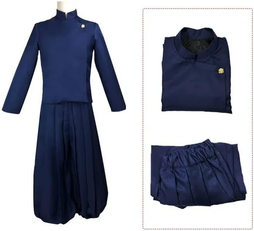 Vista 2 de Suguru Geto - Uniforme de cosplay, disfraz de anime para fiesta de Halloween