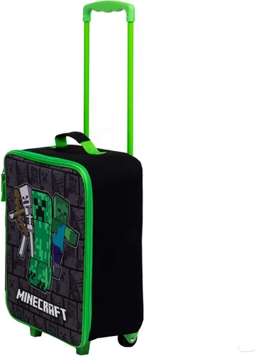 Vista 2 de Minecraft Equipaje rodante estuche piloto de 14 pulgadas
