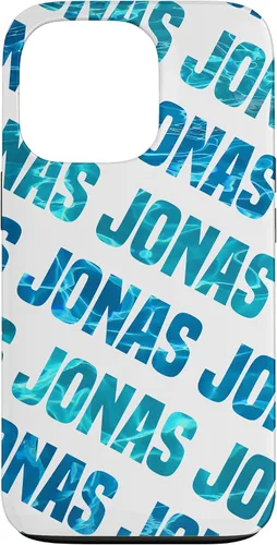 Vista 10 de Funda personalizada para iPhone 16 Jonas para teléfono, color azul y verde azulado
