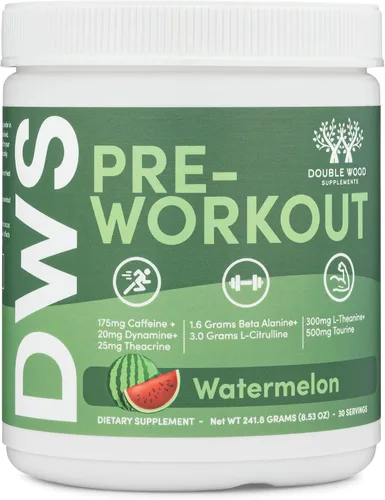 Vista 8 de Polvo de preentrenamiento para hombres y mujeres (30 porciones de cafeína, beta alanina, L-citrulina, dinamina, L-teanina, taurina, teacrina y más)