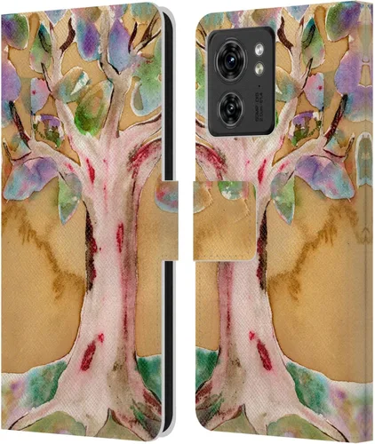 Vista 7 de Head Case Designs Officially Licensed Wyanne Half Light Nature 2 Leather Book Wallet Case Cover Compatible with Motorola Moto Edge 40