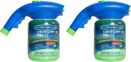 Vista 6 de Hydro Mousse - Kit de césped líquido con tecnología Spray n' Stay (Mezcla de césped de alto rendimiento)