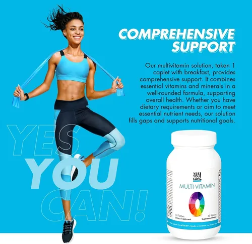 Vista 5 de Yes You Can! Multivitaminas diarias para hombres y mujeres – Ayuda a ayudar a la salud y el bienestar general, contiene antioxidantes, ricos