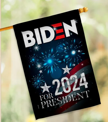 Vista 9 de Biden Harris Flag Bandera de decoración de elecciones de President Patriotic Vote Demócrata Republicano, Fiesta del Té de Estados Unidos Americana