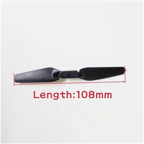 Vista 3 de Dron plegable de hélice de 12 piezas compatible con E58, E88, E88Pro S85
