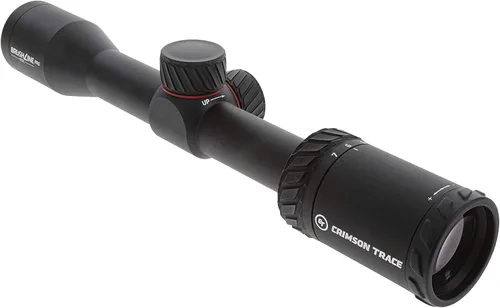 Vista 3 de Crimson Trace Brushline Pro Mira telescópica para rifle con construcción ligera y sólida, tapas para mira y paño para lentes para caza, tiro