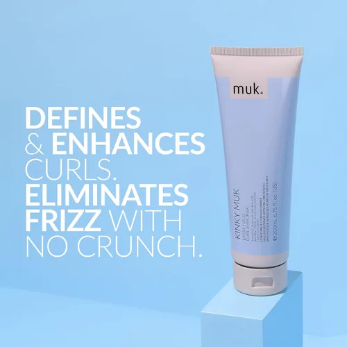 Vista 2 de MUK. Haircare Kinky Extra Hold Curl Amplificador, 6.8 onzas