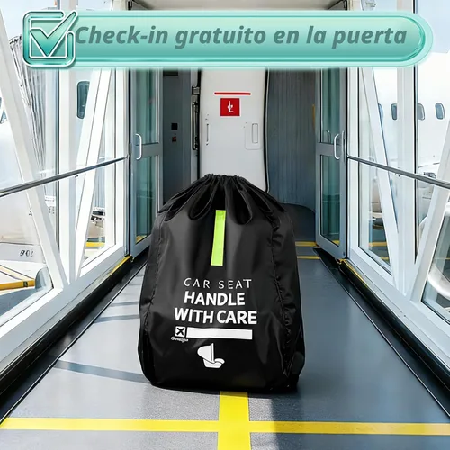 Vista 7 de Bolsa de viaje para asiento de coche para avión: bolsas de asiento