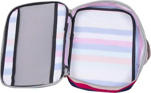 Vista 5 de Handy Sandy DELUXE - Juego de accesorios organizadores de equipaje de viaje de 5 piezas, Multi (Multi Stripes)