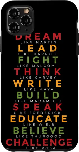 Vista 13 de iPhone 16 African American Men Women Kids Black History Month Case