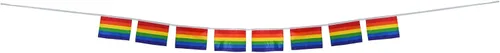 Vista 11 de In the Breeze 3700 - Bandera de arco iris con ojales, 2 x 3 pies