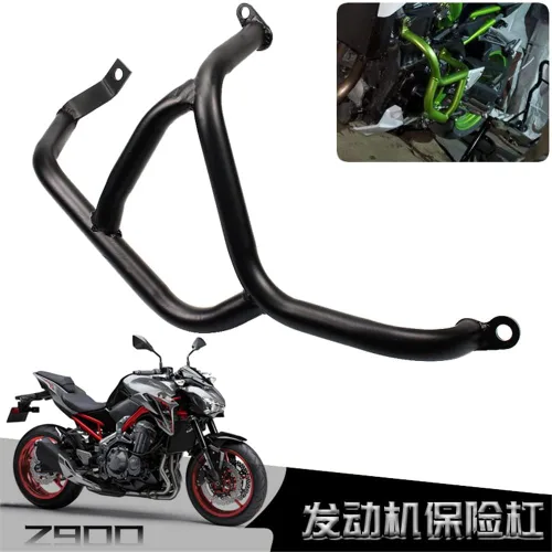 Vista 6 de Protector de parachoques de motocicleta para motor de carretera, marco de barra de choque, protector deslizante compatible con Kawasaki Z900
