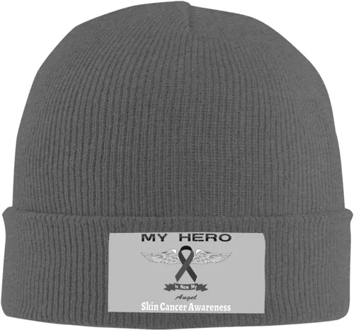 Vista 2 de Beanie Hat Stretchy Hat Soft Warmth Knit Hat Cap for Men & Women Unisex