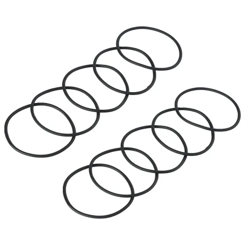 Vista 2 de 30 pulseras de gelatina negra de los años 80, bandas de silicona para el cabello para adultos, mujeres, niños, niñas