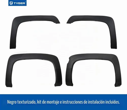 Vista 2 de Tyger Auto TG-FF6C4298 para Chevy Silverado 1500 2007-2013 5.8 pies Cama corta (no para Sierra) Excl. 2007 modelos clásicos Juego