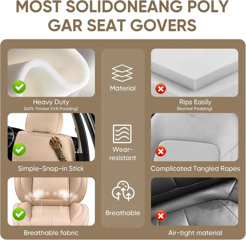 Vista 6 de Fundas de Asiento de Automóvil Accesorios Asiento Delantero Protector de Cojín de Cuero Transpirable Impermeable Funda de Asiento para Automóviles