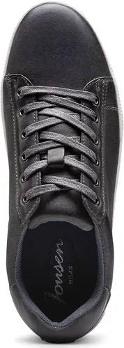 Vista 3 de Jousen Zapatillas de cuero para hombre, zapatos de vestir de moda, zapatos casuales de negocios para hombres