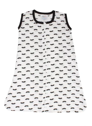 Vista 7 de Bacati - Saco de dormir con estampado de muselina (flechas de amor para recién nacidos, negro)