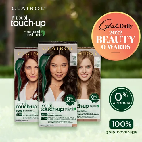 Vista 3 de Clairol Natural Instincts - Tinte permanente para el cabello Root Touch-Up de Natural Instincts, 2 colores de cabello negro, paquete de 1 unidad 2
