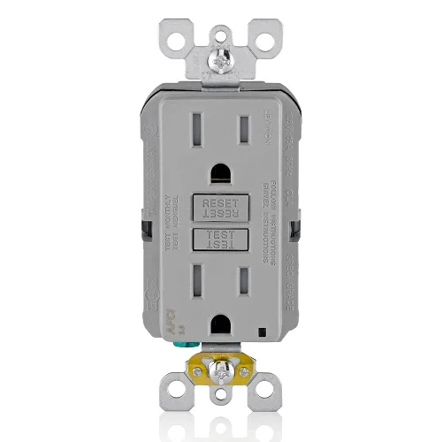 Vista 29 de Leviton SmartlockPro Interruptor con enchufe de doble polo receptáculo, AFTR1-E, 120.0 volts
