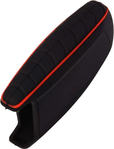 Vista 5 de Funda protectora de silicona compatible con BMW Trapezoid Style Key FOB – 3 botones y correa para la muñeca – Comprueba la configuración