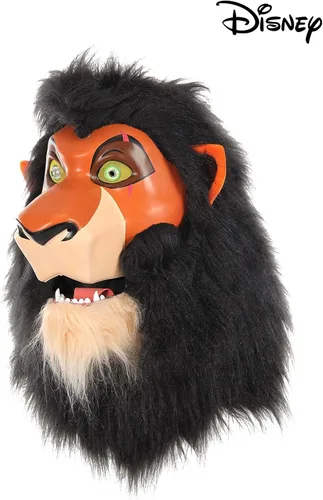 Vista 2 de Disney The Lion King Scar Mouth Mover Mask With Mane