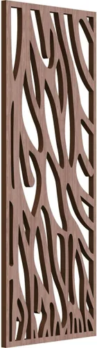 Vista 106 de 9 3/8"W x 24 3/8"H x 1/4"T Bristol Decorativos Paneles de Pared de Madera Calado, Cereza