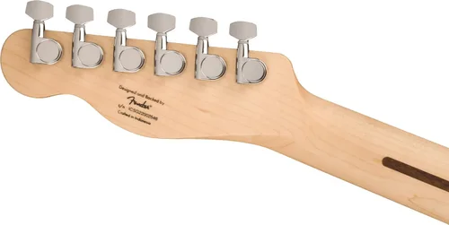 Vista 7 de Squire Sonic Telecaster - Guitarra eléctrica, color negro, diapasón de arce