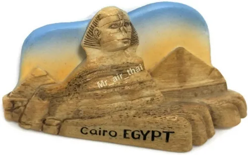 Vista 9 de WitnyStore Tiny The Great Temple of Abu Simbel, Egipto África Atracciones turísticas Resina Refrigerador Imán Viajero Recuerdo Regalo Memento 3D