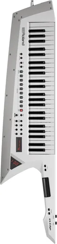 Vista 5 de Roland AX-Edge Keytar de 49 teclas, con velocidad y canal después del tacto, blanco (AX-EDGE-W)