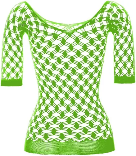Vista 2 de Mini vestido de lencería sexy para mujer, babydoll de malla elástica