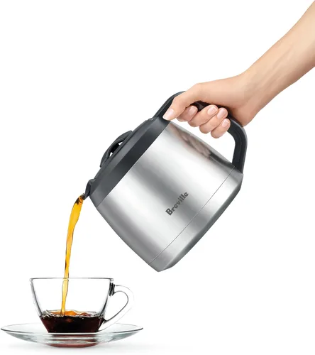 Vista 5 de Breville BDC650BSS Cafetera de Control de Molienda con Molinillo, Acero Inoxidable Cepillado, Jarra Térmica