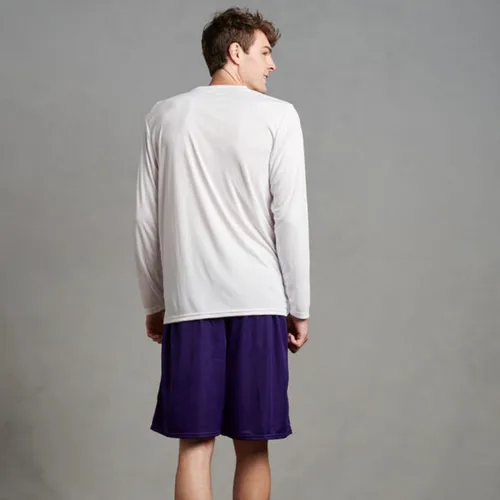 Vista 3 de Russell pantalones cortos deportivos de malla sin bolsillos para hombre