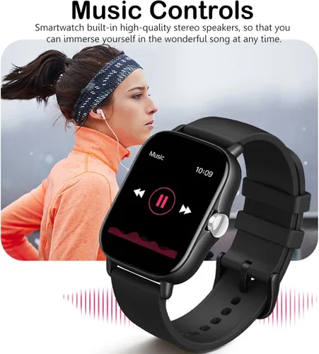 Vista 7 de Smart Watch, 1.81" Upgraded Full Touchscreen Smart Watch for Android iPhones with Bluetooth Call, Sleep Tracker, Multiple Sports Fitness Tracker